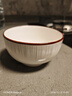 尚行知是碗饭碗釉下彩北欧简约面碗陶瓷餐具家用大汤碗泡面米饭碗盘子汤盆 4.5英寸饭碗【1个装】 实拍图