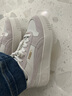 彪马（PUMA）【厚底鞋】增高小白鞋女子经典复古休闲板鞋CARINA395093 玫瑰粉-玫瑰粉-金色-03 35.5 实拍图