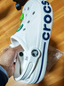 CROCS卡骆驰贝雅卡骆班|205089 白/深蓝-126 37/38(230mm)  实拍图