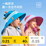 lemonkid儿童防晒帽女童遮阳帽宝宝渔夫帽婴儿男童太阳帽星际蓝狮子56 实拍图