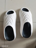 亚束2025运动拖鞋男厚底增高防滑户外踩屎感凉拖减震夏季外穿破茧系列 白黑【可拆卸内胆】 44-45 【43-44码脚拍这个】 实拍图