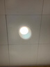 雷士（NVC）LED筒灯客厅卧室过道嵌入式二级能效全铝漆白9瓦暖白开孔95-100mm 实拍图