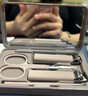 小天籁（XIAO TIAN LAI）指甲刀套装斜口指甲剪修脚指甲钳子指甲锉指甲套装工具5件套 实拍图