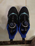 安踏儿童运动鞋男女童跑步鞋秋冬季网革旋钮扣犟弹科技学生赤焰跑鞋 【男革面】黑/蓝/绿5523N-2 33 脚长约20.5cm 实拍图