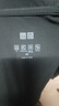 优衣库女装AIRism高弹力防紫外线拉链连帽衫防晒UPF50+修身477049 09 黑色 XS /150/76A 实拍图