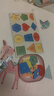 甜浪海12孔形状配对板蒙氏早教玩具婴幼儿童几何图形嵌板一岁宝宝玩具 实拍图