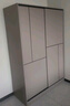 斐木达【包安装】衣柜轻奢风卧室推拉门多门现代简约家用储物柜子出租房 1.2米主柜 卡其色 实拍图
