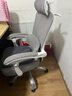 南皇人体工学椅护腰电脑椅久坐不累办公椅电竞椅男可调节腰靠学习后躺 【顶配白】-4级气杆-铝合金脚-搁脚-155°无极后躺 120-155度(含) 联动扶手 实拍图