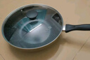 炊大皇炒锅不粘锅易洁轻油多用平底煎炒锅电磁炉通用炒菜锅32cmB50069 实拍图