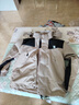 东方骆驼（EASTERN CAMEL）情侣三合一冲锋夹克男女装户外运动外套防风衣 卡其三合一 M 实拍图