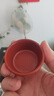 百年利永宜兴紫砂品茗杯原矿紫砂茶碗泡茶杯普洱杯小茶杯子主人杯功夫茶具 大红袍单个 实拍图