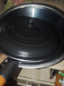 荣事达（Royalstar）章丘手工锻打铁锅老式炒锅圆底无涂层不粘炒菜锅燃气灶带盖32cm 实拍图