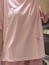 安之伴【巨凉感】睡衣女夏季2025新款纯棉短袖套装夏天休闲可外穿家居服 豆沙(100%精梳纯棉) S 实拍图