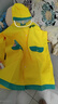 柠檬宝宝儿童卡通雨衣男女童小学雨披斗篷式雨具亲子款带包位收纳袋雨衣 黄色异次元集合 L【建议身高135-150cm】 实拍图