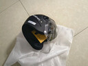 凤凰3C认证电动车头盔男女士电瓶摩托车安全帽四季通用冬季双镜新国标半盔 3C黑【高清双镜】新国标B类 实拍图