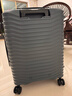 新秀丽（Samsonite）行李箱20英寸简约大波浪箱登机拉杆箱旅行箱KJ1钢青色密码箱 实拍图
