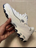 斯凯奇（Skechers）小白熊女士休闲鞋厚底百搭运动软底老爹鞋99999863 白色/海军蓝色/WNV 36 尺码偏大,建议选小半码 实拍图