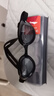 李宁（LI-NING）泳镜防水防雾男女高清游泳眼镜平光游泳镜LNJT224-10暗夜黑 实拍图