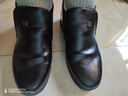 卡帝乐鳄鱼（CARTELO）真皮牛皮棉鞋男冬季保暖男鞋软底中老年爸爸鞋加绒加厚老人皮 5113黑色棉鞋真皮精品版 40 实拍图