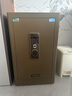 虎牌保险柜家用小型指纹密码WiFi保险箱办公全钢防盗可入墙 80咖啡色 驭尚系列（密码+指纹+京东小家App智控WiFi） 实拍图