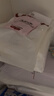 无印良品一次性枕套旅行枕巾弹力枕头套火车卧铺酒店隔脏便携粉色（对装） 实拍图