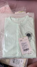 婧麒婴儿衣服夏季薄款新生宝宝提花连体衣纯棉空调服爬服夏装单件 宇航员绿 66cm 实拍图