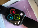 联想（Lenovo）智能手表Watch Fit 国家补贴轻薄大屏减脂血氧心率睡眠健康蓝牙穿戴运动手表 风暴灰 男女朋友礼物 实拍图