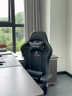 南皇电竞椅游戏椅子电脑椅人体工学椅可躺久坐舒服力学椅宿舍休闲办公 5代按摩款-PU暗夜黑-4级气杆-6D扶手乳胶坐垫 155-180度(含) 可旋转可升降扶手 -尼龙脚 实拍图