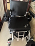 护卫神电动轮椅630老人专用全自动轻便可折叠旅行双人出行代步车W73001 【1】上飞机款/6.6安锂电池/快速折叠/电助推 搭载专利防翻系统/电磁刹车/六重减震 实拍图