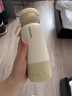 飞利浦（PHILIPS）无线便携式恒温水杯壶调奶器保温杯可充电烧水杯外出泡奶杯320ml 0.32L 【无线恒温泡奶杯】奶绿款 实拍图