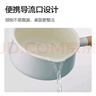 乐扣乐扣（LOCK&LOCK）婴儿奶锅宝宝辅食锅儿童热牛奶炖煮搪瓷小锅电磁炉通用14CM 实拍图