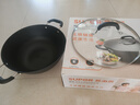 苏泊尔（SUPOR）炒锅双耳炒锅铁锅深型平底无涂层铸铁炒锅燃气电磁炉通用加深加大 32CM(适合2~5人)  32cm 实拍图