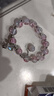 情人节氛围感超仙蝴蝶碎珠手链女小众设计ins森系仙女手串送女友 M479【粉色碎珠蝴蝶手串】 实拍图