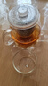 宣室堂【现货速发】加厚玻璃茶壶小号玻璃耐热耐高温泡茶壶水分离泡茶套 企鹅壶550ml+4杯 80%选择 550ml 实拍图