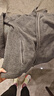 迪卡侬（DECATHLON）保暖户外抓绒衣外套男女运动宽松秋摇粒绒外套冲锋衣内胆 男款-全拉链-深灰色 L 实拍图