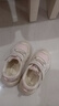 牧童学步鞋男春秋小童闪灯机能鞋女童轻便软底宝宝鞋 蜜桃粉/革面 26 实拍图
