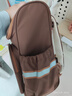 卡拉羊（KALA·Y）书包小学生男孩女生1-3年级儿童背包减负双肩包CX2196美拉德棕 实拍图