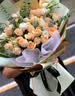 领香鲜花速递33朵香槟玫瑰花束送老婆表白女友生日礼物全国同城配送 33朵玫瑰混搭花束—此生挚爱 实拍图