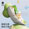 babycare儿童洞洞鞋春夏沙滩小孩家居防滑宝宝拖鞋 特里青柠 13 实拍图