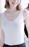 简云无痕莫代尔吊带背心女士内搭修身内衣运动健身居家无袖薄款打底衫 实拍图