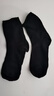 京东京造【10A抑菌袜】新疆棉四季秋冬吸汗休闲袜透气简约黑5双 实拍图