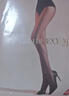 涞觅润丝【0.01】丝袜中腰深裆丝滑超薄性感透明连裤袜 黑色 无缝开裆L码  实拍图
