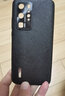 鸿进亿 适用华为p40pro手机壳p40 pro新款真皮保护套高档奢华5g全包防摔男款软壳女超薄个性时尚  P40Pro【爵士黑】精孔镜头保护 实拍图