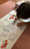 乐缔10米儿童超大绘画卷纸涂鸦画卷涂色绘图画画本0.4*10M生日礼物 实拍图