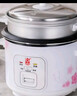 三角牌（Triangle）电饭煲家用老式电饭锅小不粘锅内胆带蒸笼柴火饭米饭锅煮饭锅微压老人用蒸煮一体 6L 大容量(5-8个人)配3件套 实拍图