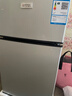 三菱小冰箱迷你小型家用冷藏冷冻宿舍出租房双门办公室电冰箱一级能效 42L银色【四天约一度电】 实拍图