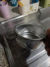 不锈钢水槽过滤篮厨房挂式沥水洗菜多功能蔬果收纳筷勺大号分离器 【1个装】不锈钢沥水篮 实拍图