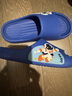 猪爸爸儿童拖鞋男童夏季居家室内浴室防滑2025新款中大童男宝宝凉鞋蓝25 实拍图