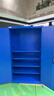 信京工具柜车间重型储物柜带挂板铁皮柜加厚工厂收纳柜 纯蓝网四板 实拍图