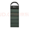 牧高笛（MOBIGARDEN）祥云睡袋1.0 户外露营可拼接单人保暖信封睡袋 NX25662006 苍松绿 实拍图